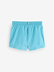 BOSS Blue Mooneye Logo Swim Shorts - Image 2 of 4