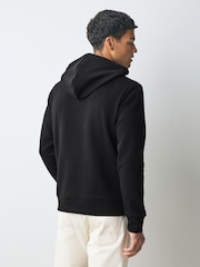 BOSS Regular Fit com logotipo Hoodie - Imagem 2 de 5
