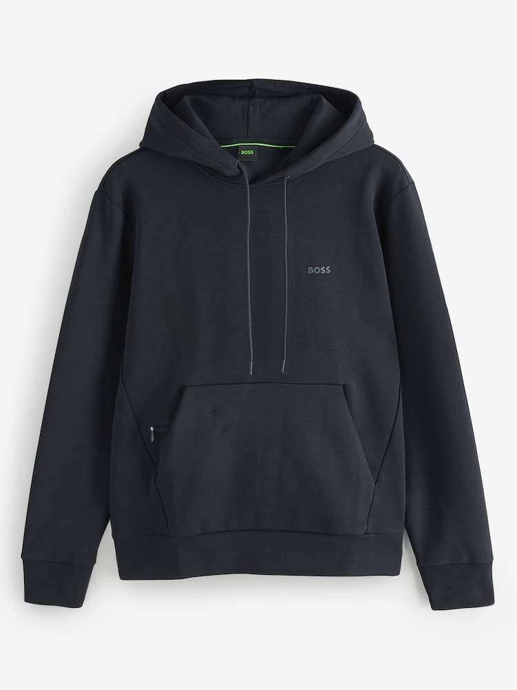 BOSS Regular Fit com logotipo Hoodie - Imagem 5 de 5