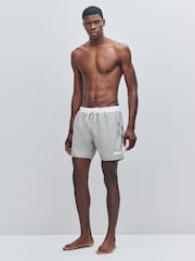 Cromo cinza - BOSS Starfish de secagem rápida Swim Shorts - Imagem 2 de 5