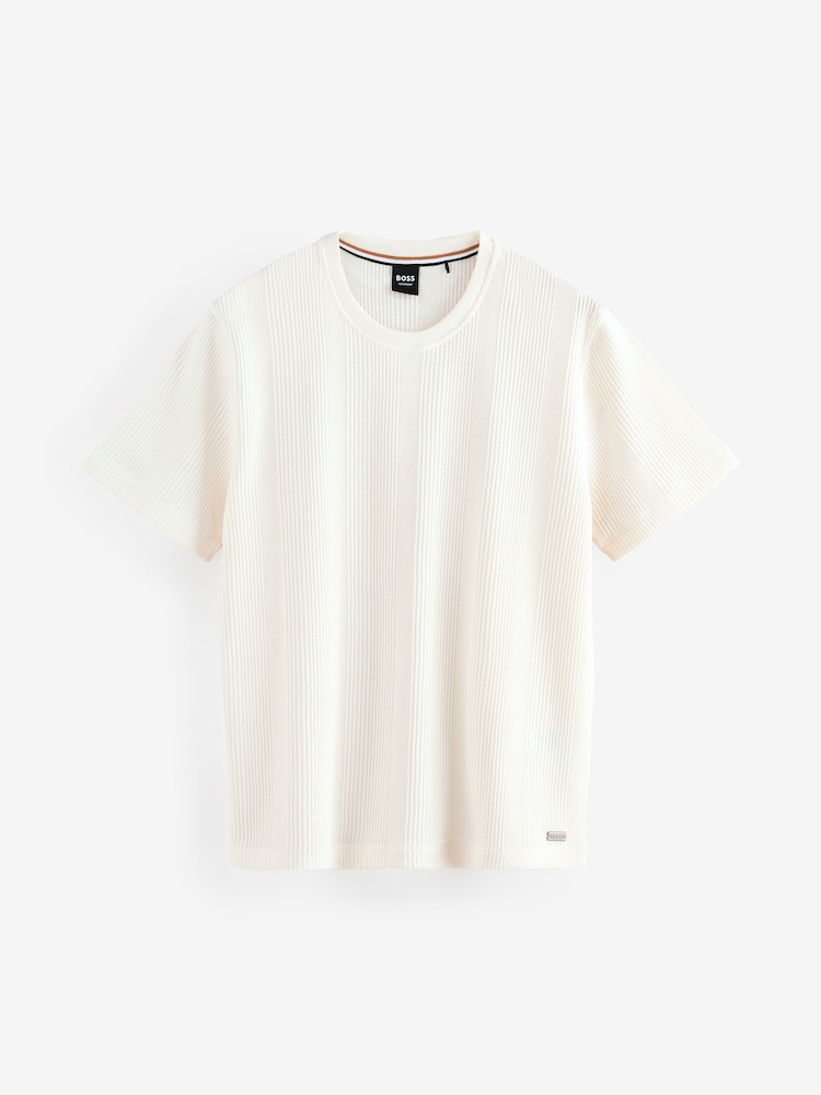 BOSS Natural Regular-Fit T-Shirt - Image 1 of 2
