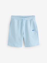 HUGO Blue Logo Sweat 100% Cotton  Shorts - Image 5 of 5