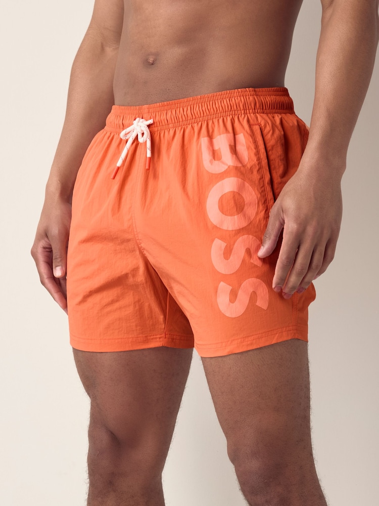 BOSS Orange Octopus Logo Swim Shorts - Image 1 of 5