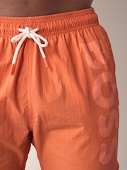 BOSS Orange Octopus Logo Swim Shorts - Image 3 of 5