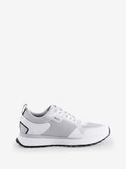 BOSS White Jonah Logo Trainers - Image 1 of 4