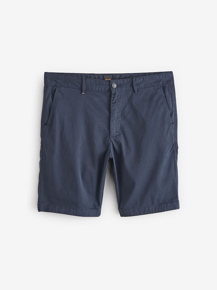 BOSS Blue Slim-Fit Chino Shorts - Image 1 of 1
