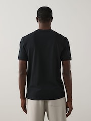 BOSS Black Regular Fit Graphic 100% Cotton T-Shirt - Image 2 of 5