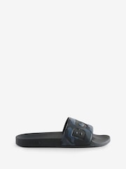 BOSS Grey Logo Sliders - Image 1 of 4