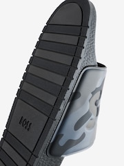 BOSS Grey Logo Sliders - Image 3 of 4
