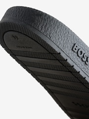 BOSS Grey Logo Sliders - Image 4 of 4