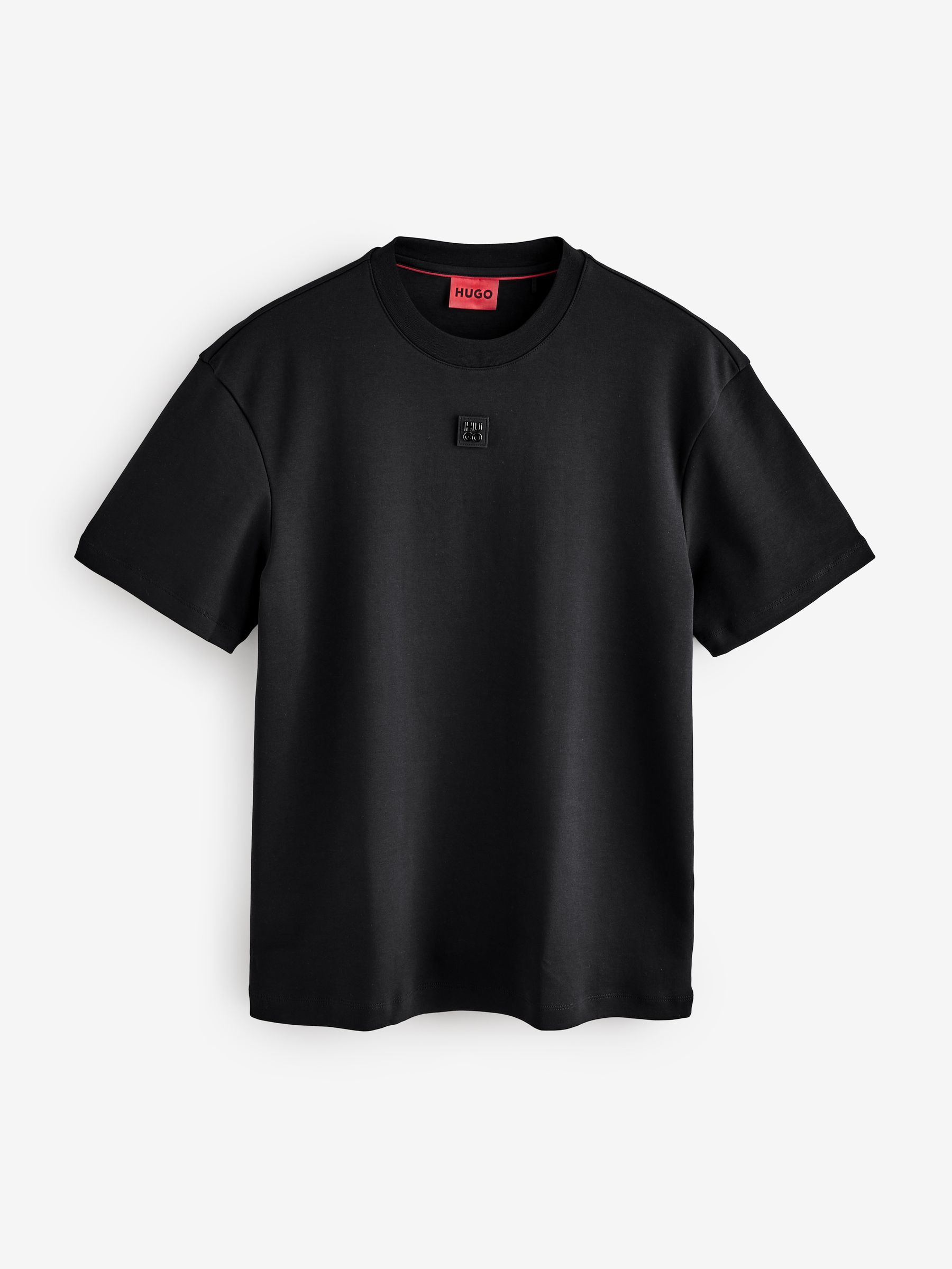 Buy HUGO Black Metal Stack 100% Cotton T-Shirt from Next USA