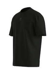 HUGO Black Metal Stack 100% Cotton T-Shirt - Image 2 of 15
