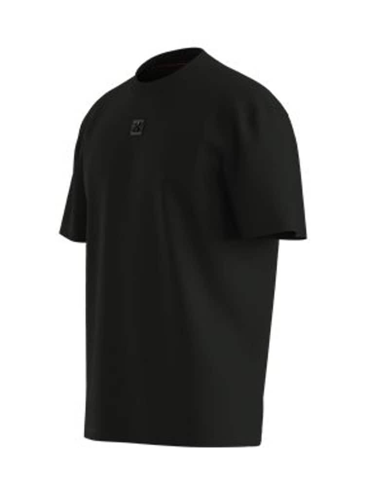 HUGO Black Metal Stack 100% Cotton T-Shirt - Image 2 of 15