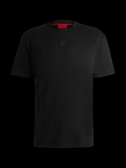 HUGO Black Metal Stack 100% Cotton T-Shirt - Image 9 of 15