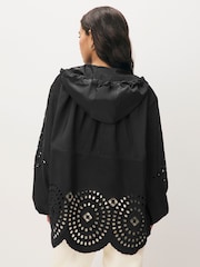 BOSS Black Scalloped Rain Jacket - Image 2 of 5