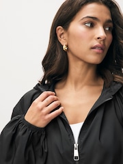 BOSS Black Scalloped Rain Jacket - Image 4 of 5