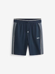 BOSS Blue Side Panel Detail Logo Shorts - Image 1 of 1