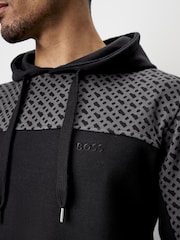 BOSS Black Logo Hoodie - Image 3 of 4