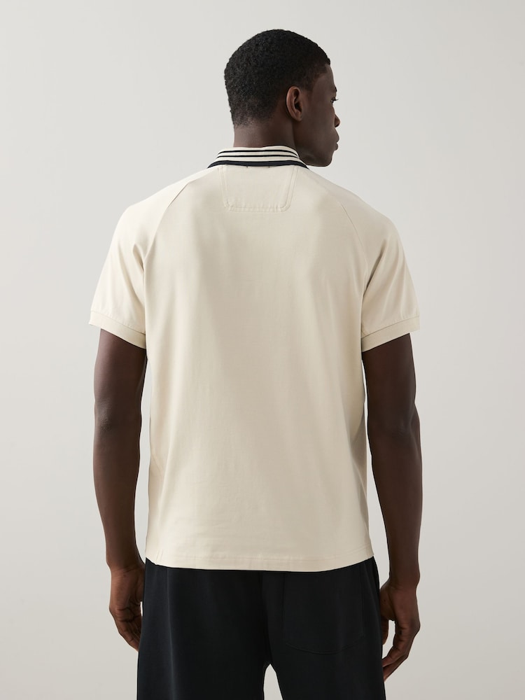 BOSS Regular Fit Paddy Contrast Collar Polo Shirt - Image 2 of 5