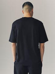 HUGO Graphic Logo 100% Cotton T-Shirt - Imagen 2 de 4