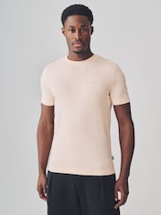 BOSS Orange Regular Fit Thompson Logo 100% Cotton T-Shirt - Image 1 of 5