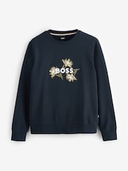 BOSS Blue Soleri Regular Fit Sweatshirt - Image 1 of 1
