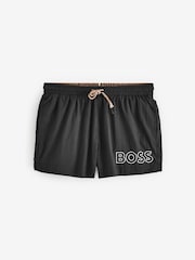 BOSS Mooneye Logo Swim Shorts - Imagen 3 de 3