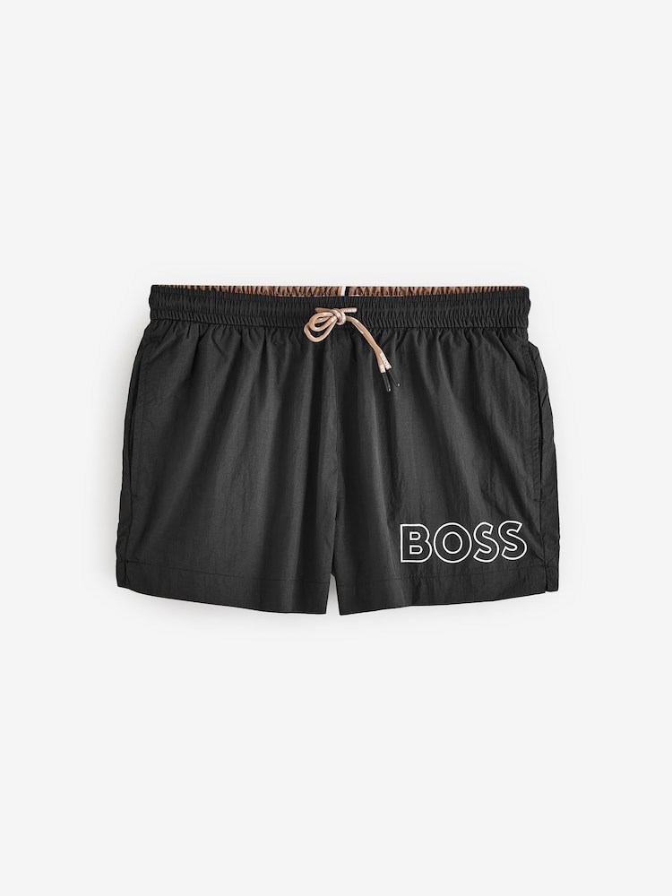 BOSS Mooneye Logo Swim Shorts - Imagen 3 de 3