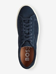 BOSS Blue Kieran Logo Trainers - Image 2 of 4