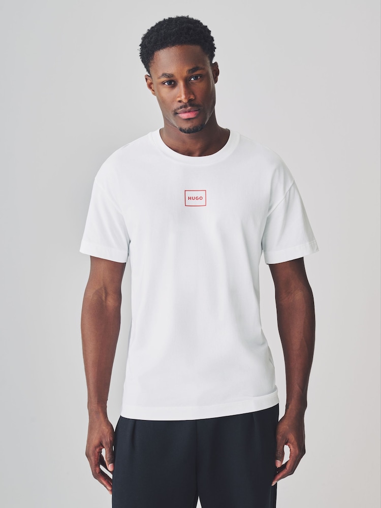 HUGO Natural Lounge T-Shirt - Image 1 of 4