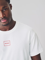 HUGO Natural Lounge T-Shirt - Image 3 of 4