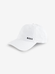 Бежевый - Кепка с логотипом BOSS Golf - Изображение 1 из 3