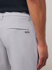 Серый - BOSS Slim Fit Shorts - Изображение 5 из 6
