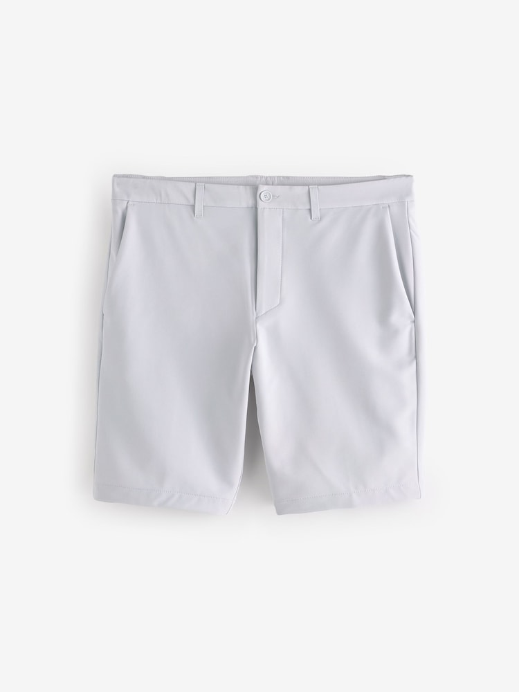 Серый - BOSS Slim Fit Shorts - Изображение 6 из 6