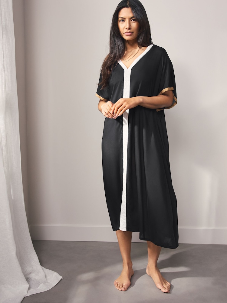 BOSS Signature Stripe Cover Up Dress - Image 1 of 4