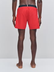 Vermelho - BOSS Starfish de secagem rápida Swim Shorts - Imagem 3 de 6