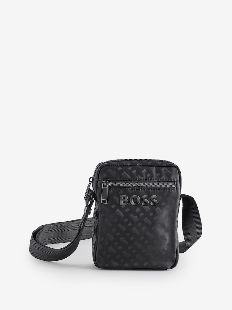 BOSS Black Logo Messenger Bag - Image 1 of 5