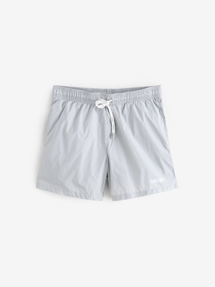HUGO Grey Haiti Swim Shorts - Image 1 of 1