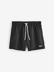 BOSS Black Swim Shorts And Towel Set - Image 2 of 4