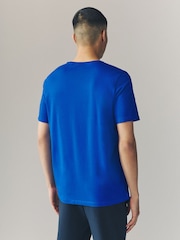 BOSS Blue Regular-Fit Logo T-Shirt - Image 2 of 4