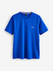 BOSS Blue Regular-Fit Logo T-Shirt - Image 4 of 4