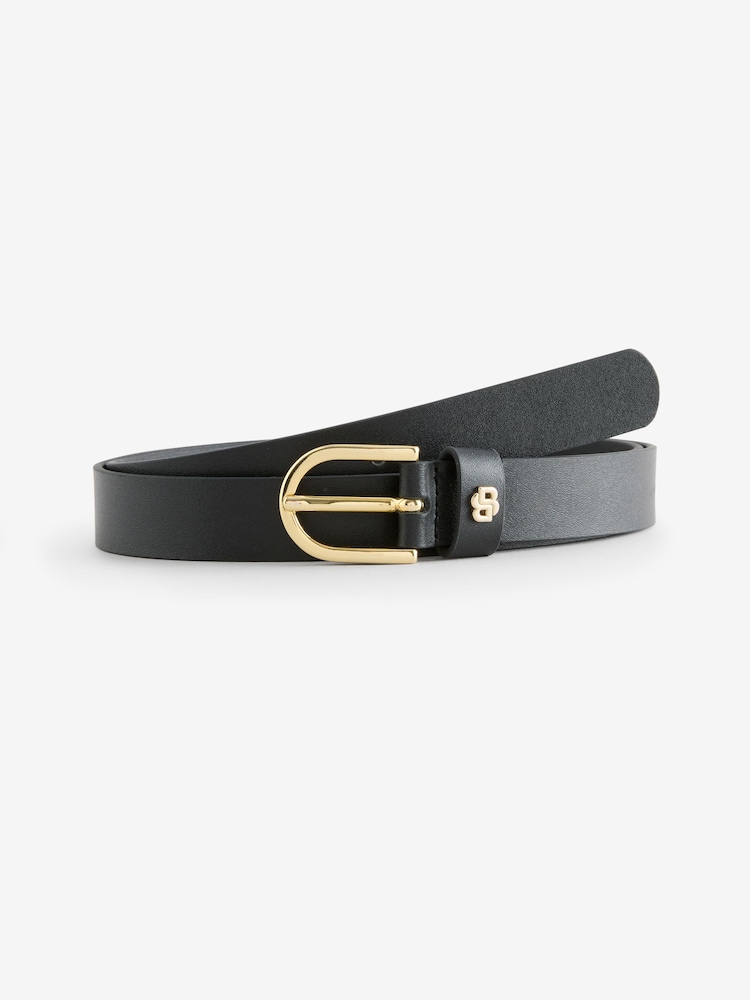 BOSS Black Scarlet Leather Belt - Image 1 of 2