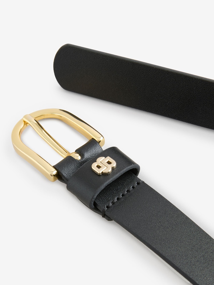 BOSS Black Scarlet Leather Belt - Image 2 of 2