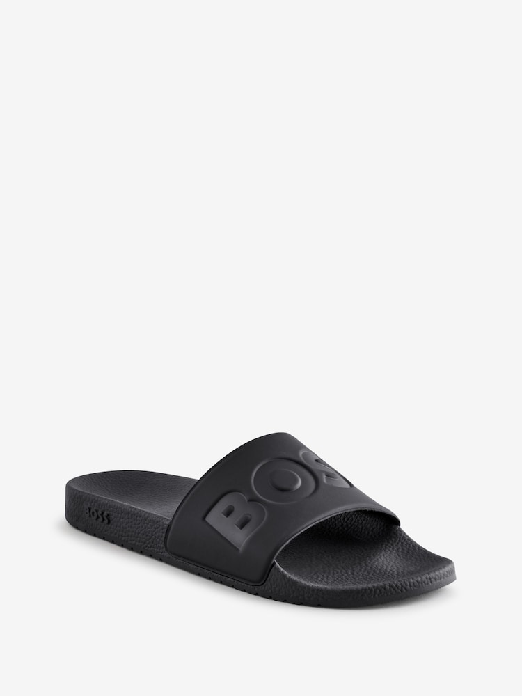 BOSS Black Logo Sliders - Image 2 of 5