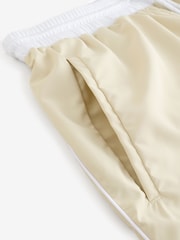 BOSS Natural Mooneye Logo Swim Shorts - Image 5 of 6