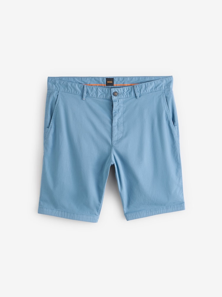 BOSS Blue Slim-Fit Chino Shorts - Image 1 of 1