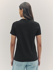 BOSS Slim Fit Logo 100% Cotton T-Shirt - Imagen 2 de 5