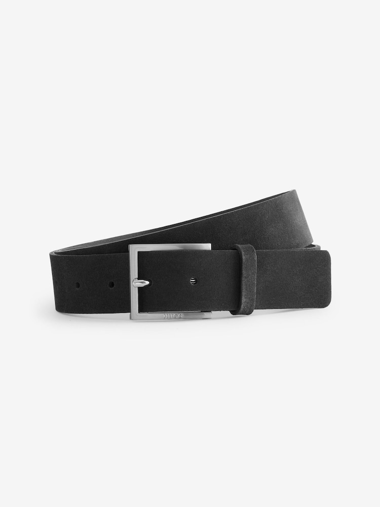 HUGO Black Mirto Belt - Image 1 of 5