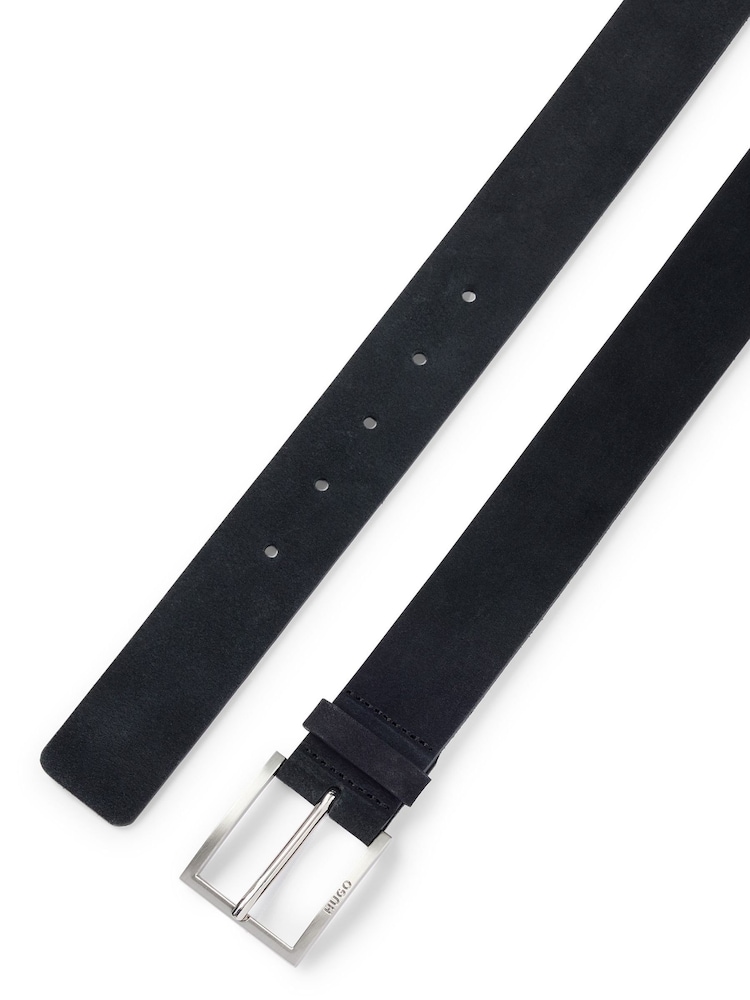 HUGO Black Mirto Belt - Image 2 of 5