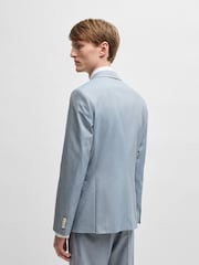 BOSS Blue Hutson Slim-Fit Tuxedo Jacket - Image 2 of 6
